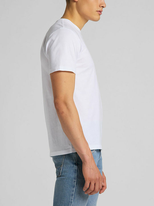 Patch Logo T-Shirt Weiß