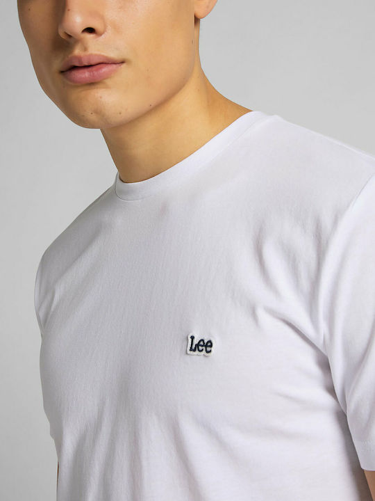 Patch Logo T-Shirt Weiß