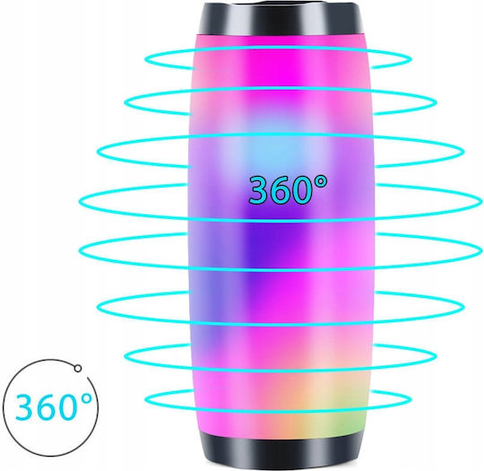 Dexxer Renew Force Boxă Bluetooth 10W cu Radio și Durată de Baterie până la 3 ore Negru