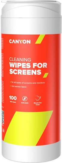Canyon Screen Cleaning Wipes 100 Pieces