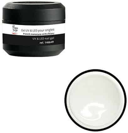 Peggy Sage Uv & Led Französisches Maniküre Bauherren-Gel Nägel Extra Weiß 5gr