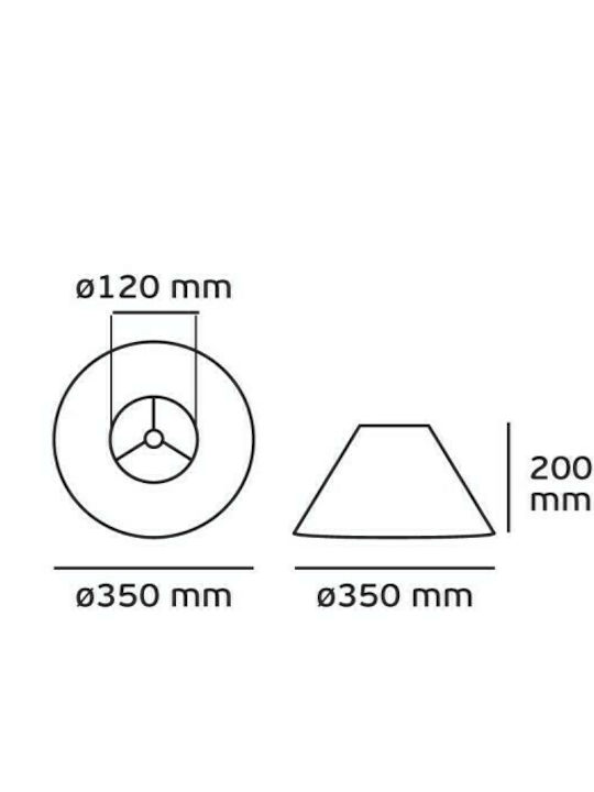 VK Lighting Lampenschirm 35x35cm