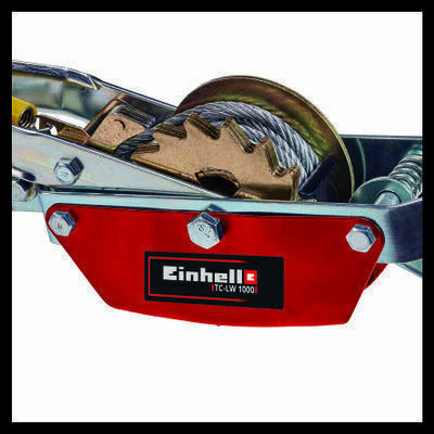 Einhell Κρικοπάλαγκο TC-LW2000 για Φορτίο Βάρους έως 2t σε Ασημί Χρώμα