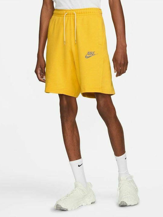 Sportswear Revival Bermudă Sportivă de Bărbați Vivid Sulfur / White