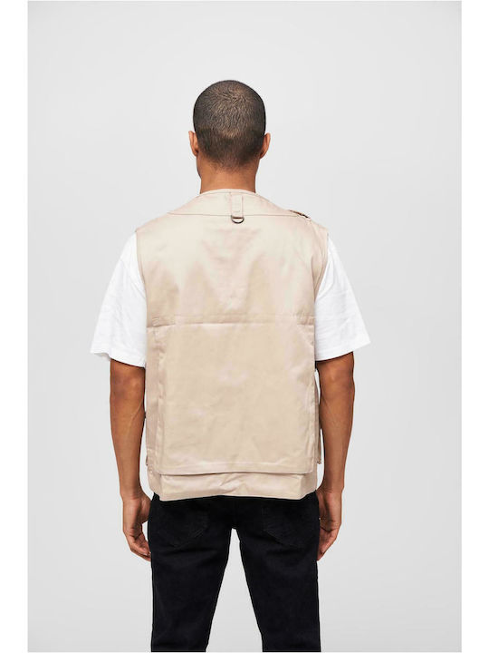 Brandit Hunting 4025.3 Men's Sleeveless Jacket Beige