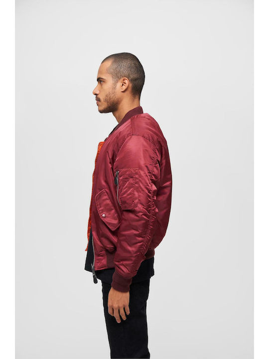 Jacket Bomber Waterproof Burgundy