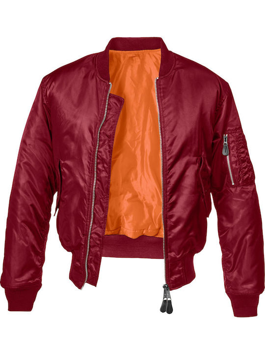 Jacket Bomber Waterproof Burgundy
