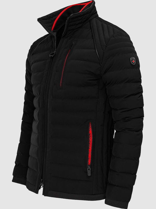 Molecule Geacă Iarna Puffer Neagră