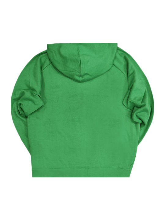 Oh Hoody Φούτερ με Κουκούλα Πράσινο