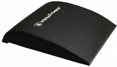 MegaFitness 544681 Μαξιλάρι Κοιλιακών Μαύρο με Στρωματάκι
