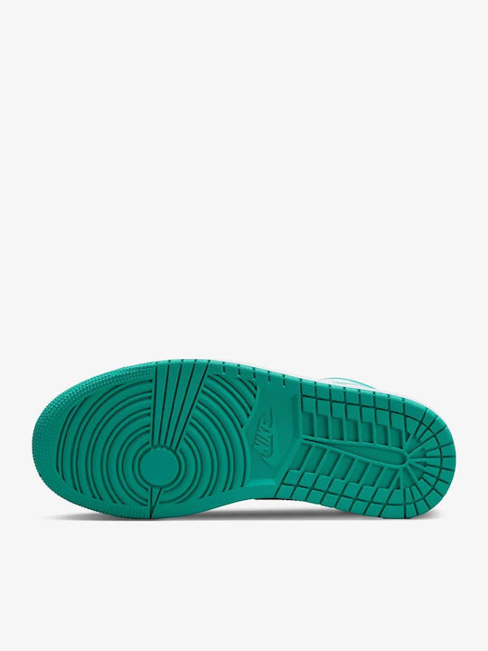 Air  1 Low Damen Sneakers White / New Emerald