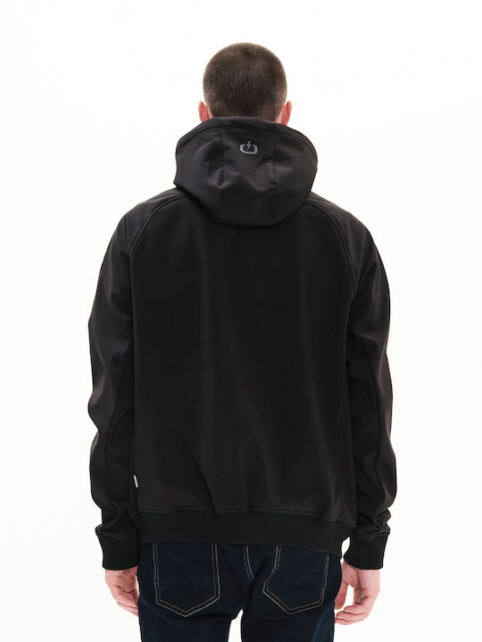 Winter Jacket Waterproof and Windproof Black