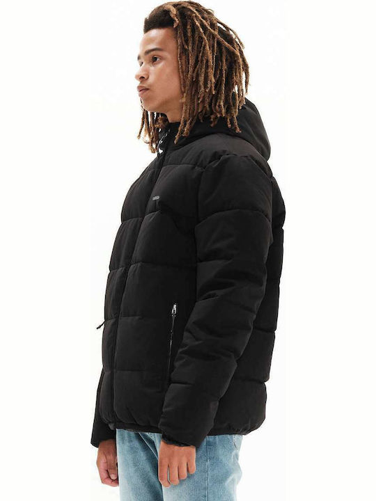 Зимно Мъжко якето Puffer Черно