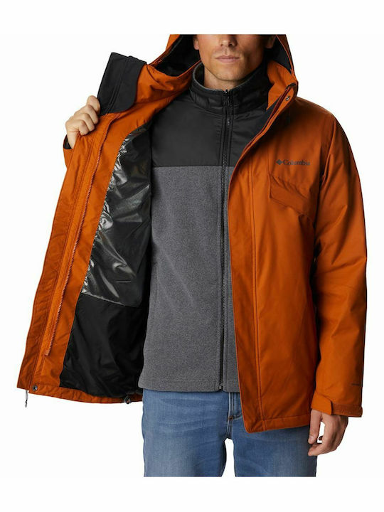Bugaboo II 3 in 1 Men's Winter Jacket Waterproof Warm Copper