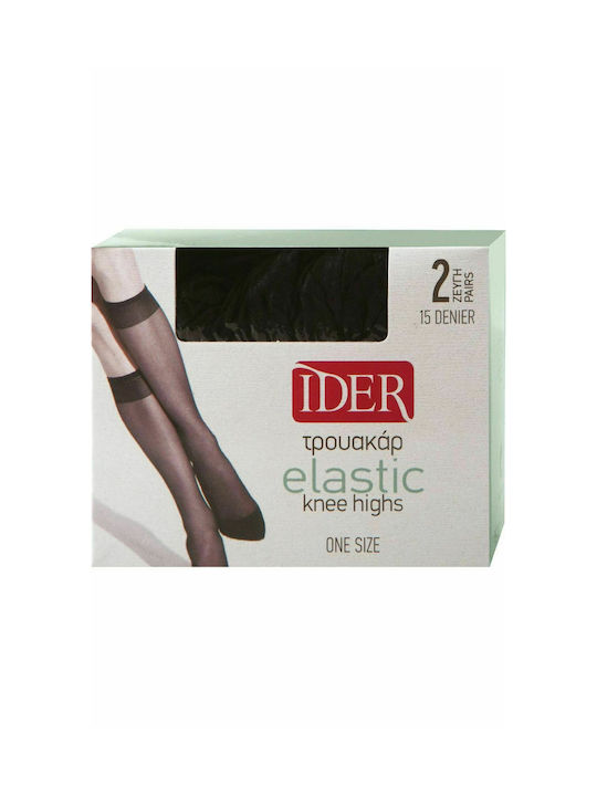 IDER Vanise Sosete dama 15 Den 2Pack Graphite -015