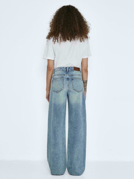 Noisy May Women's Jean Trousers Flared with Rips