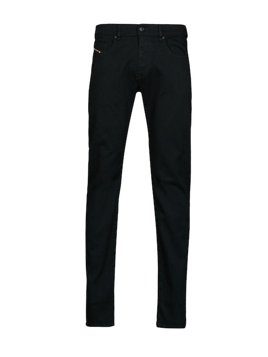 2019 D-strukt Men's Jeans Pants Elastic with Skinny Fit Black