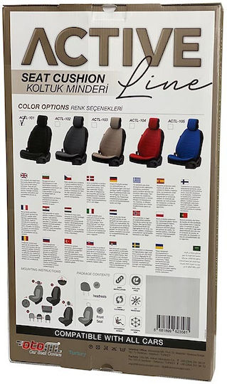 Otom Single Car Seat Cover 1 Piece Cotton Active Line