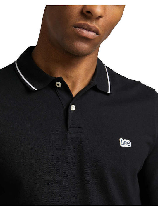 Polo T-Shirt Schwarz