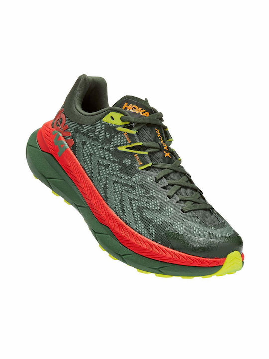 Hoka Tecton X Sport Shoes Trail Running Green