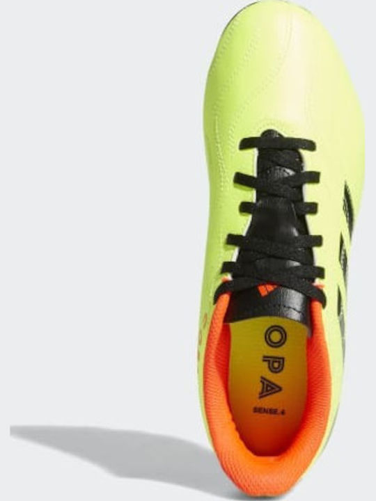 adidas Copa Sense.4 Football Shoes with Cleats Team Solar Yellow / Core Black / Solar Red
