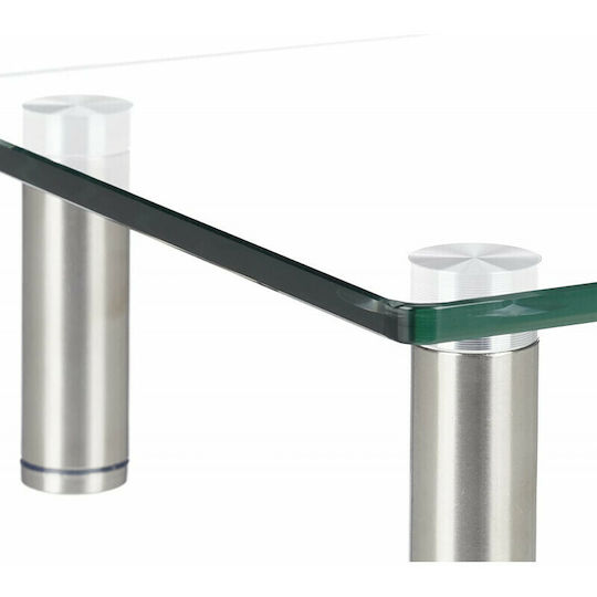 Relaxdays Relaxdays Tabletop Suport Monitor Transparentă