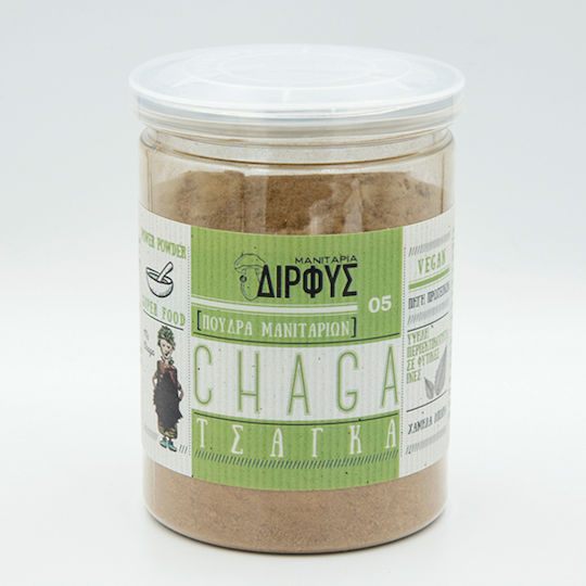 Μανιτάρια Δίρφυς Chaga Ιnonotus Obliquus σε Σκόνη 100gr