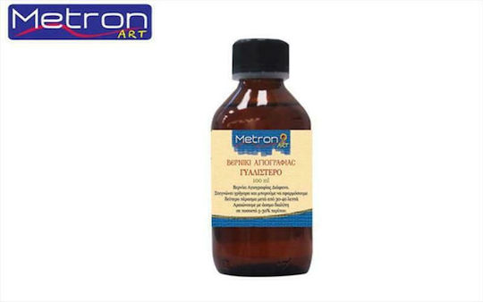 Metron Βερνίκι Αγιογραφίας Γυαλιστερό Βερνίκι Ζωγραφικής 100ml 1τμχ
