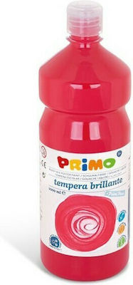 Primo Brillante Tempera Farben Vermillion Red 300 in Flasche 1000ml 1Stück 204BR1000300