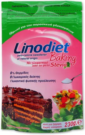 Linodiet Στέβια Backing 230gr