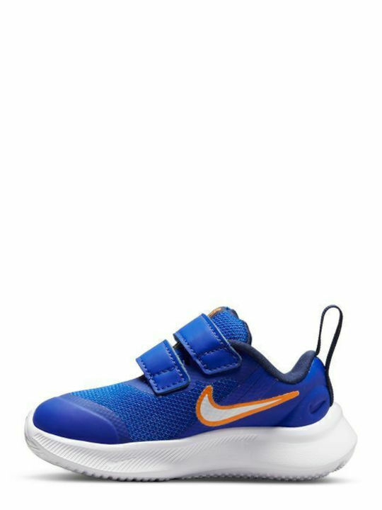 Star Runner Star Runner 3 Kids Sports Shoes Running with Hoop & Loop Closure Blue