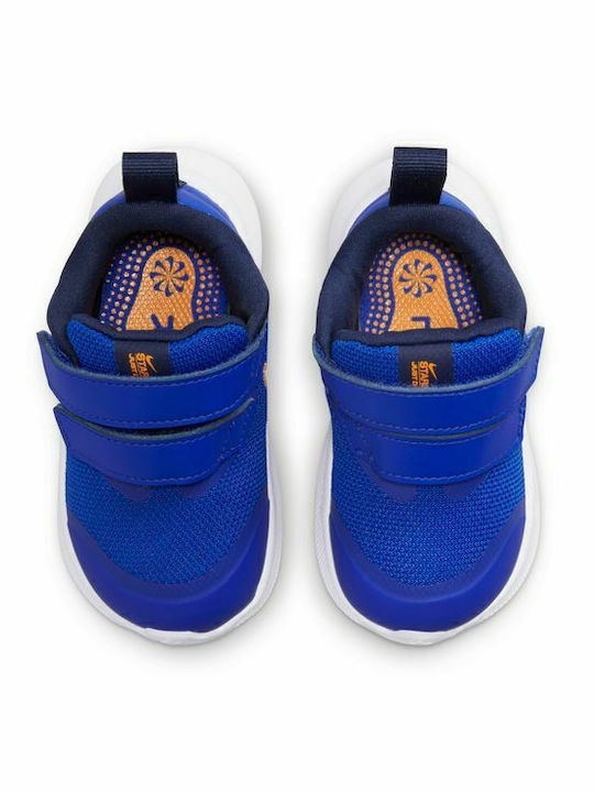Star Runner Star Runner 3 Kids Sports Shoes Running with Hoop & Loop Closure Blue