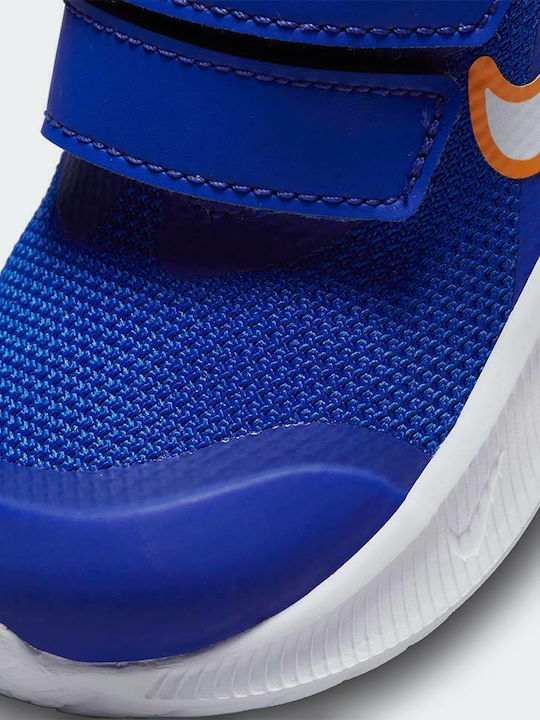 Star Runner Star Runner 3 Kids Sports Shoes Running with Hoop & Loop Closure Blue