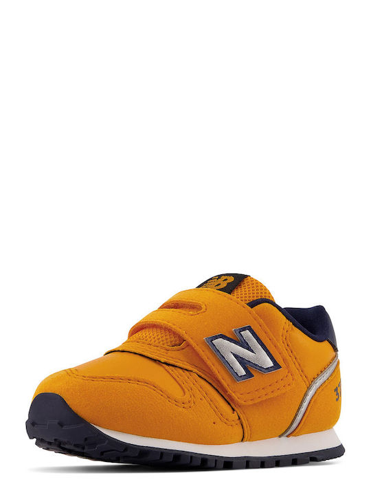 LIFESTYLE Kinder Sneakers mit Klettverschluss Gelb
