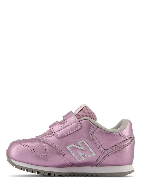 373 Kids Sneakers with Scratch Pink