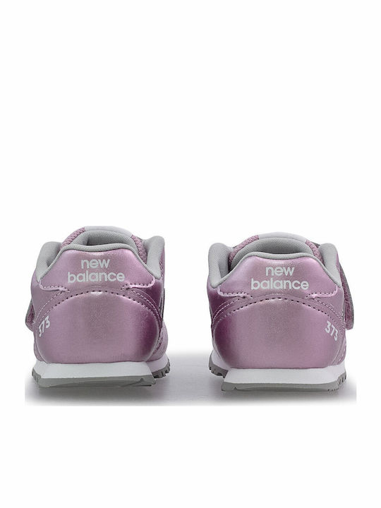 373 Kids Sneakers with Scratch Pink