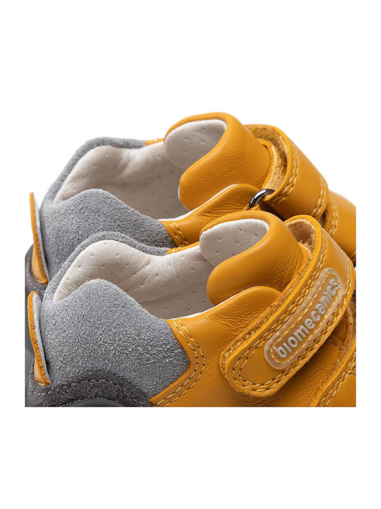 Vigna Παιδικά Sneakers High με Σκρατς Κίτρινα