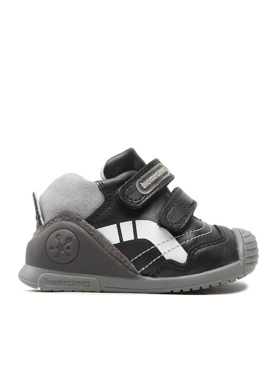 Sauvage Kids Sneakers High Anatomic with Scratch Gray