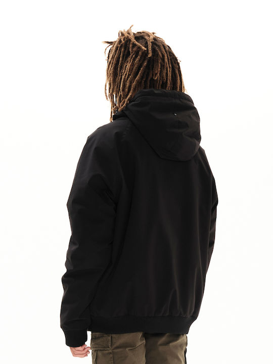 222.EM10.116 Winter Jacket Bomber Black