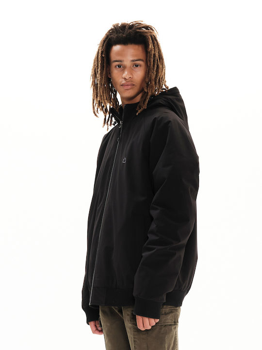 222.EM10.116 Winter Jacket Bomber Black