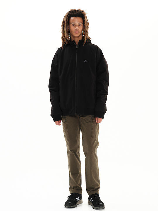 222.EM10.116 Winter Jacket Bomber Black