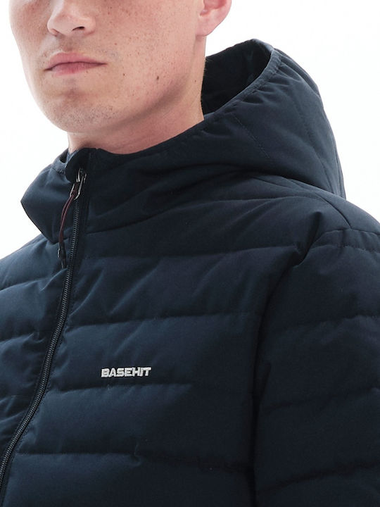 Winter Jacket Puffer Navy Blue