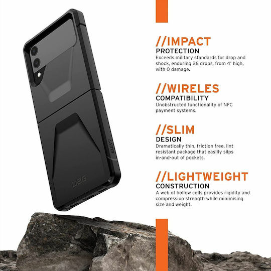UAG Civilian Back Cover Πλαστικό Mallard (Galaxy Z Flip4)