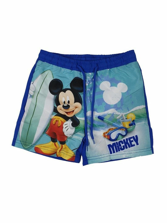 Stamion Mickey Mouse Kids Swimwear Swim Shorts Light Blue