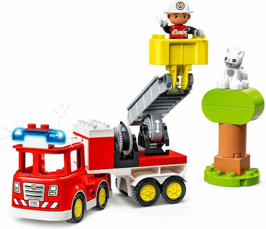 LEGO Duplo Fire Truck για 2+ Ετών 21τμχ
