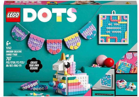 LEGO Dots Unicorn за 6+ Години 707 Бройки