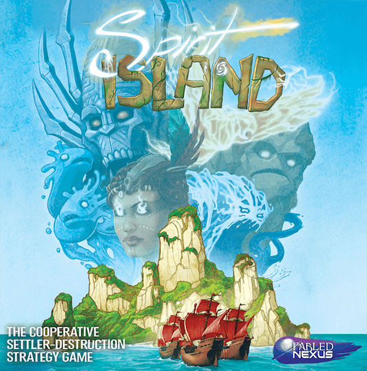 Настолна игра Spirit Island за 1-4 играчи 13+ години (EN) Greater than Games