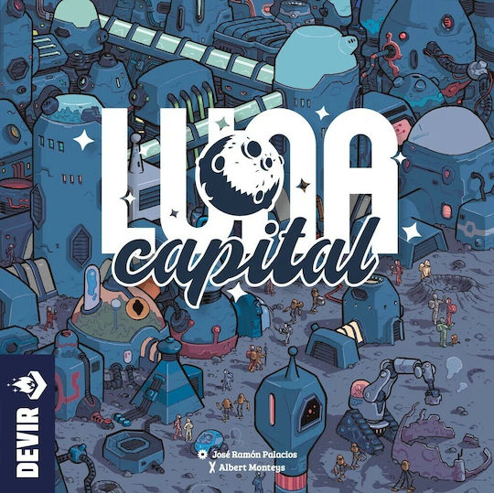 Επιτραπέζιο Παιχνίδι Luna Capital για 1-4 Παίκτες 8+ Ετών (EN) Devir