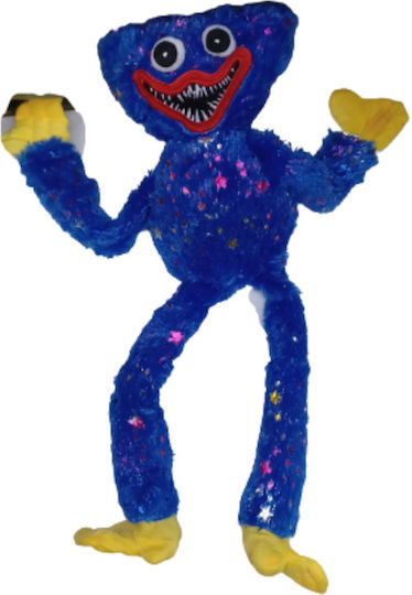 Plush Huggy Wuggy Glitter Blue 40 cm