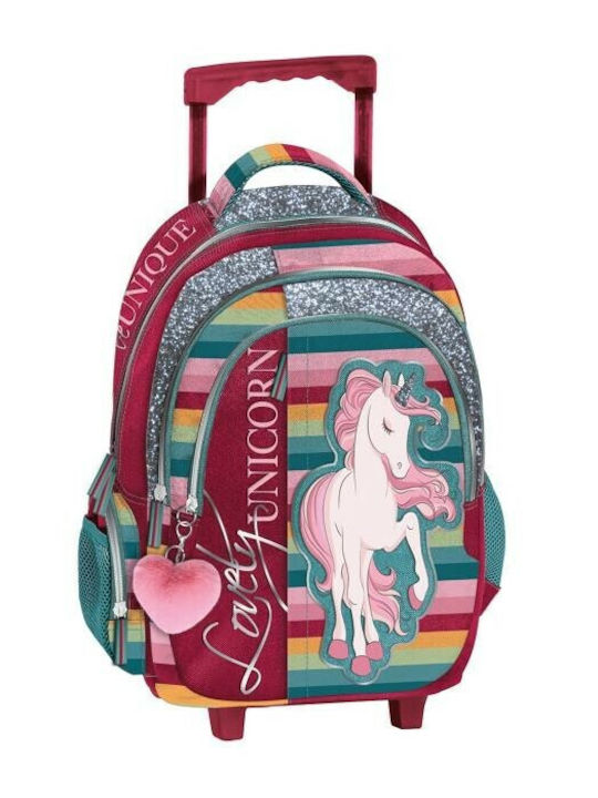 Graffiti School Bag Trolley Kindergarten Multicolored